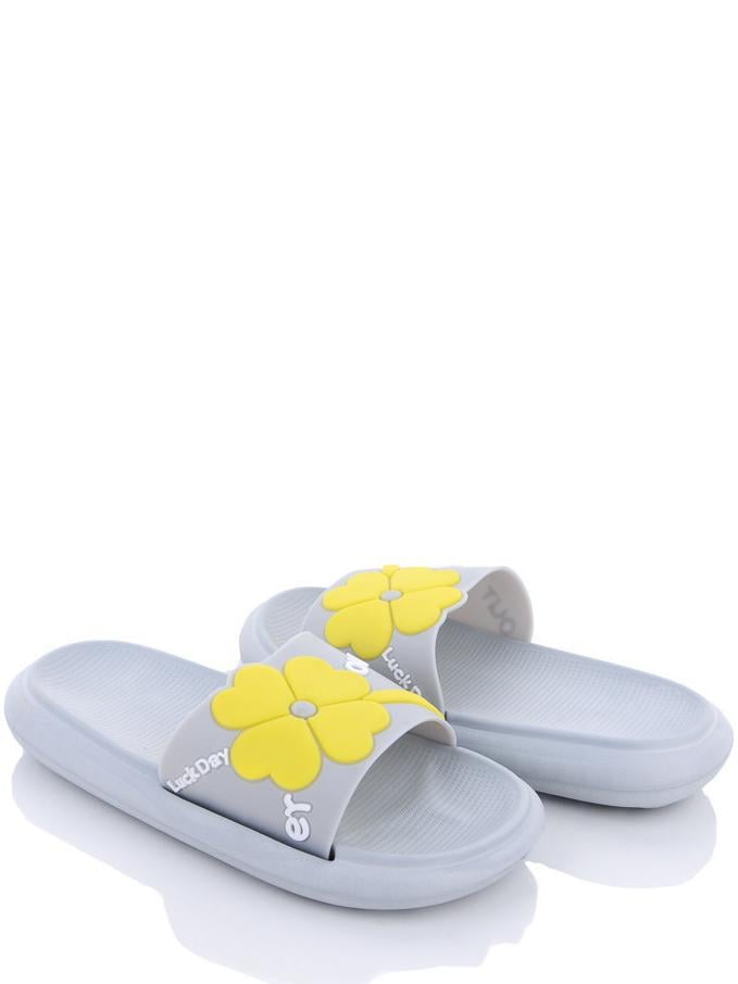 Шлепанцы luck Line i5028-13A1 р. 36 Серо-желтый