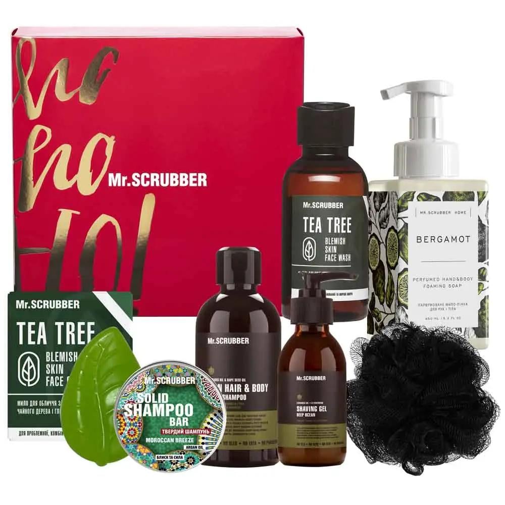 Новогодний набор Mr.SCRUBBER Big Christmas Mаn Box