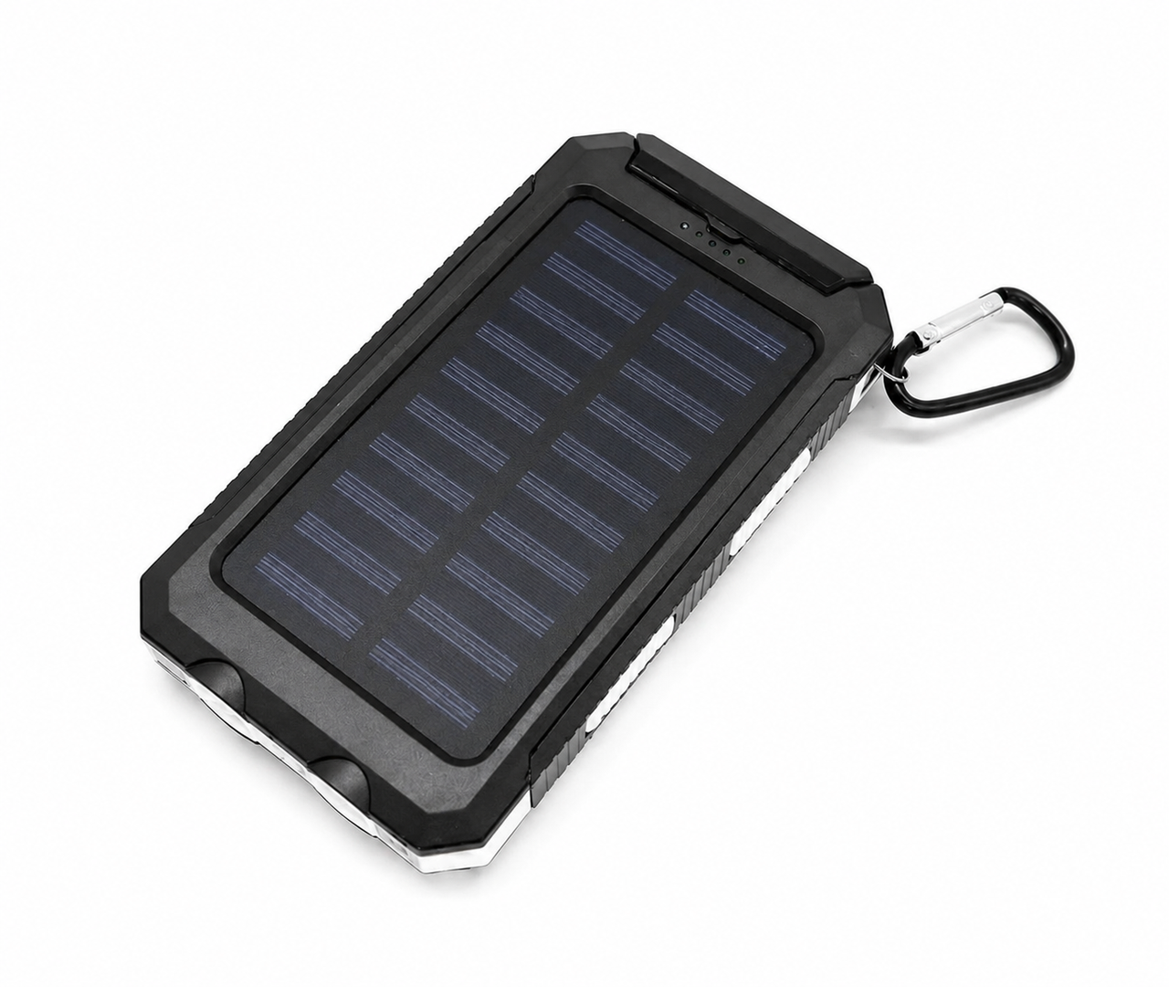 Повербанк PowerMe SmartCamp с фонариком и солнечной батареей 20000 mAh Белый (LM-1122-600BIL)