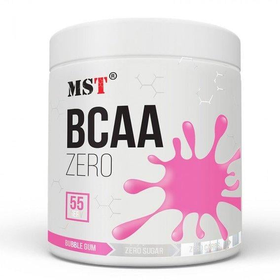 Амінокислота BCAA для спорту MST Nutrition BCAA Zero 330 г 55 порцій Bubble Gum