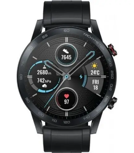 Смарт-часы Honor MagicWatch 2 46 мм Charcoal Black - фото 3