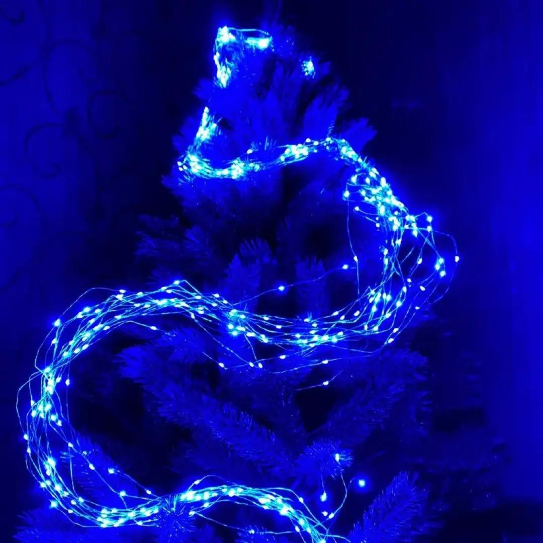 Гирлянда новогодняя конский хвост UKC RD-209 510 LED 3 м Синий (3-5-15114)