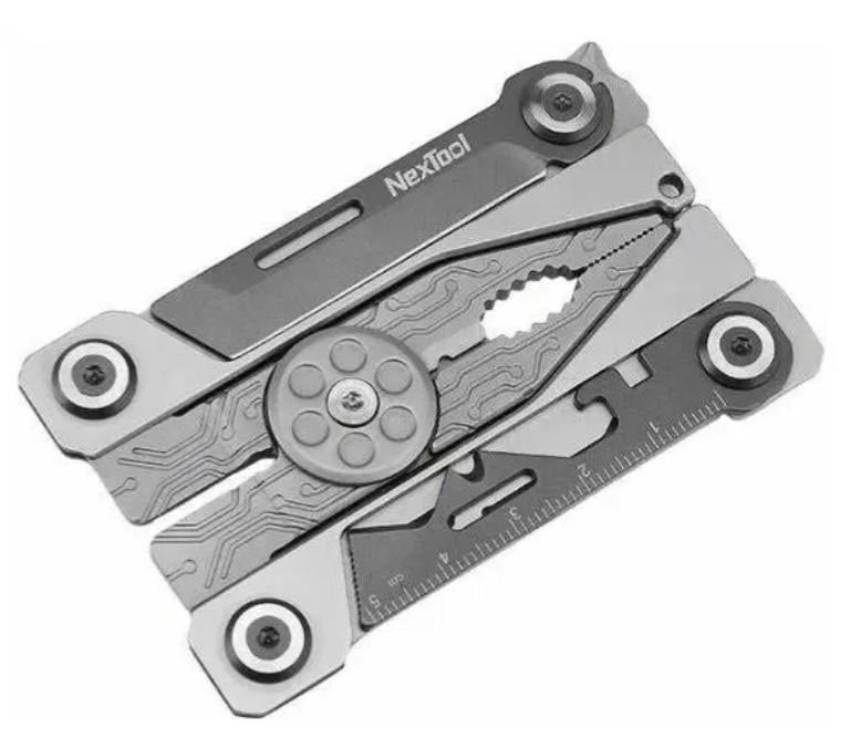 Мультитул NexTool Nato Wing EDC Primary Silver (420J2) - фото 4 Мультитул NexTool Nato Wing EDC Primary Silver (420J2) - фото 4