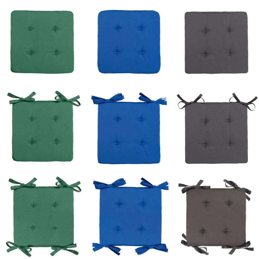 Подушка для стула/кресла/табурета 40х40х3 см Темно-серый (2077790168) - фото 6 Подушка для стула/кресла/табурета 40х40х3 см Темно-серый (2077790168) - фото 6