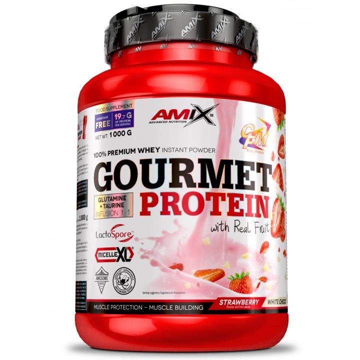 Протеин Amix Nutrition Gourmet Protein 1 кг Клубника-белый шоколад (9192V14514) Протеин Amix Nutrition Gourmet Protein 1 кг Клубника-белый шоколад (9192V14514)