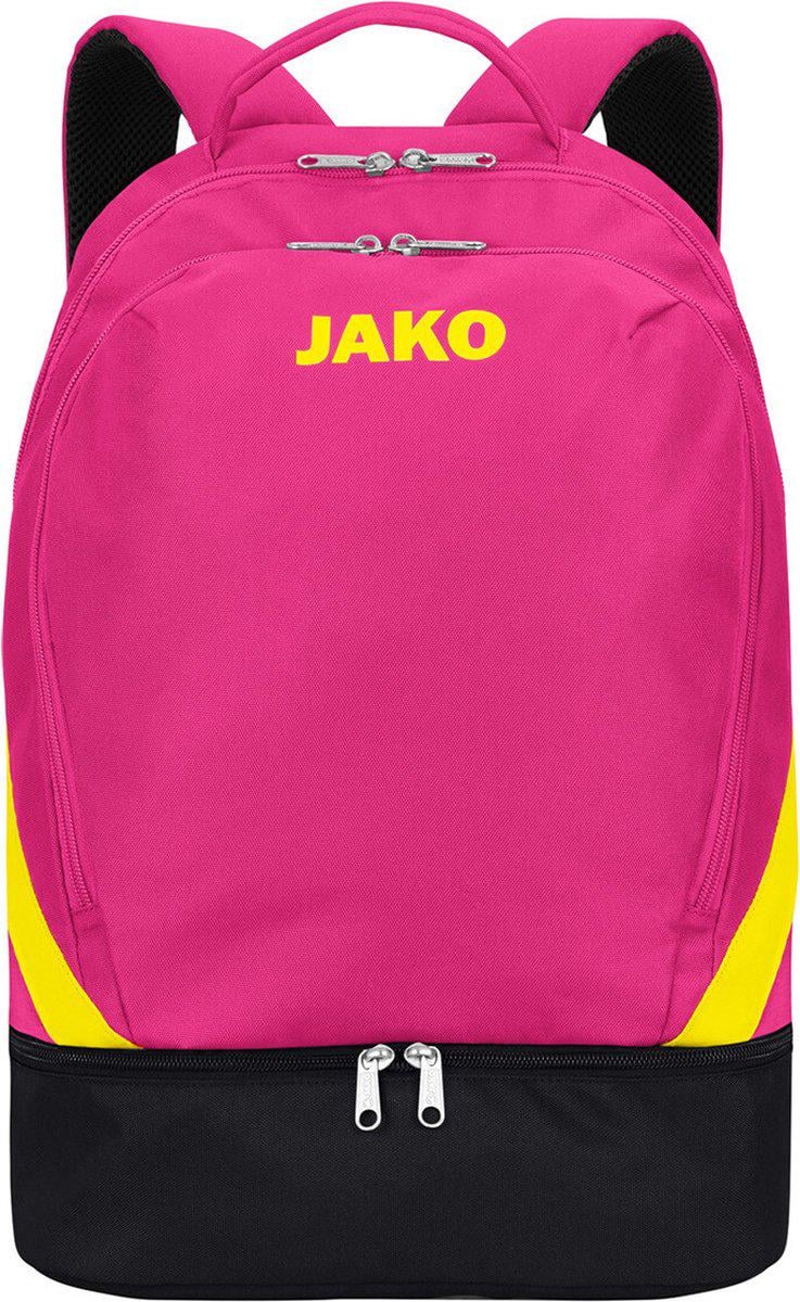Спортивный рюкзак Jako Iconic 32L унисекс 45х34х23 см Розовый/Черный (24995819)