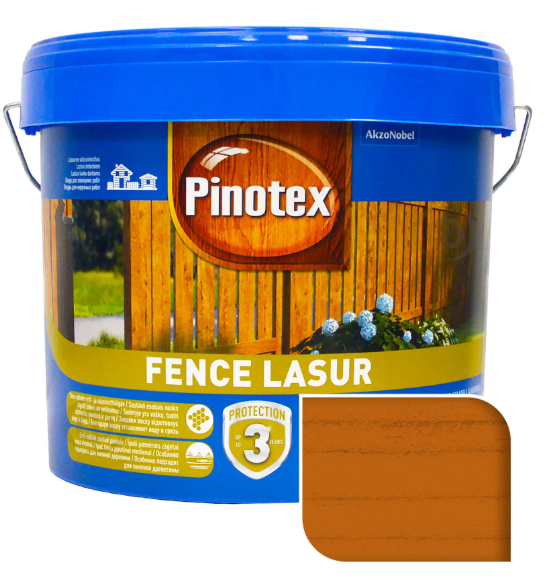 Пропитка для дерева Pinotex Fence Lasur Орегон 10 л (5308731)
