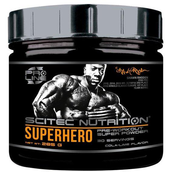 Комплекс до тренування Scitec Nutrition Superhero 285 г 30 порцій Cola Lime - фото 1