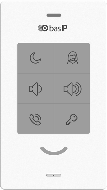 Аудіодомофон IP BAS-IP SP-03 White (114127) - фото 3 Аудіодомофон IP BAS-IP SP-03 White (114127) - фото 3