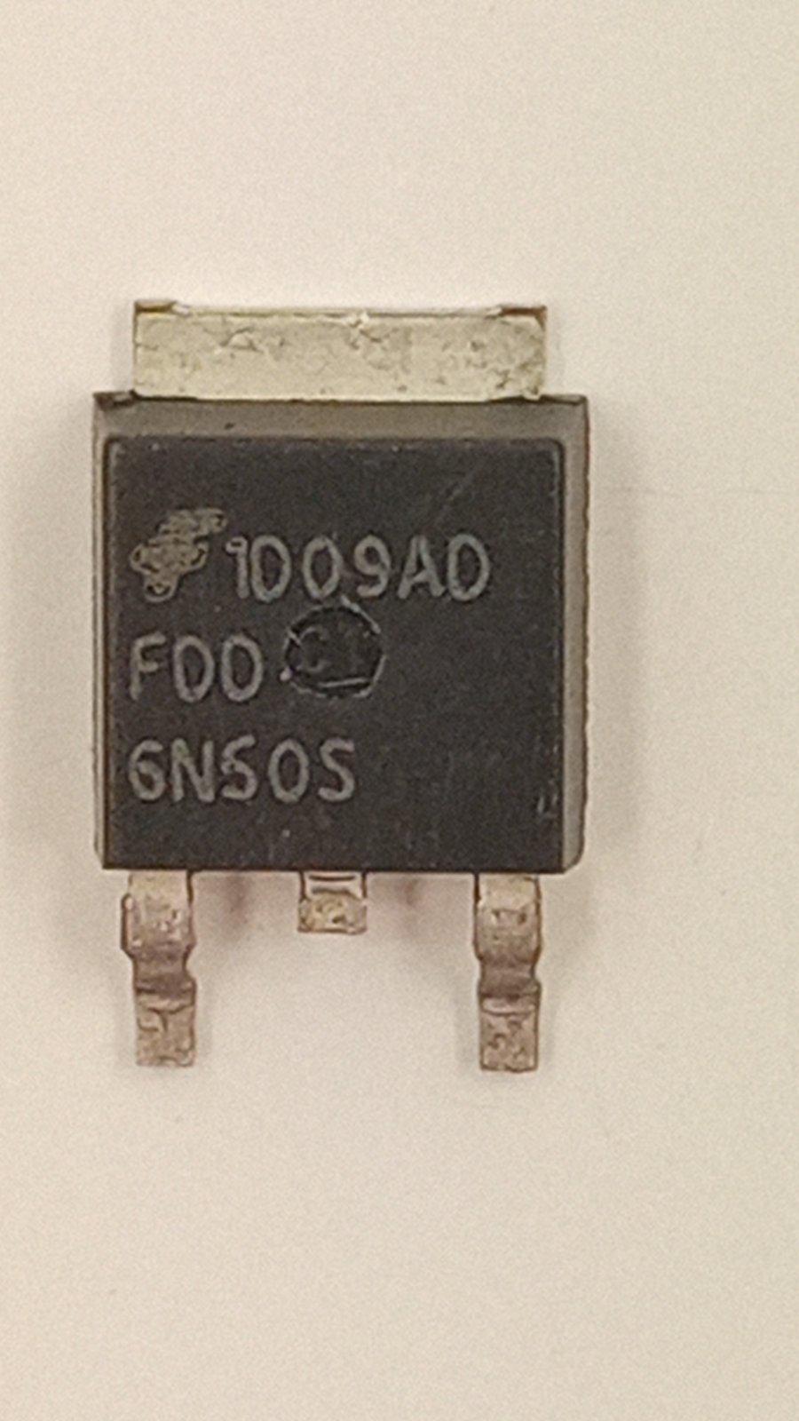 Транзистор FDD6N50S n-channel 500V 6A 0,1Om D-Pak