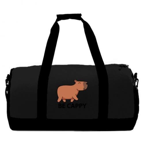 Спортивная сумка Капибара Be Cappy Черный (15380721-2-184883) - фото 1 Спортивная сумка Капибара Be Cappy Черный (15380721-2-184883) - фото 1