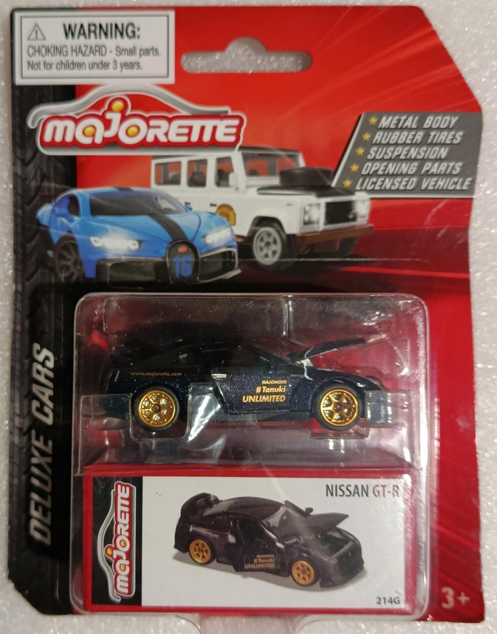 Іграшкова машинка Majorette Nissan GT-R 35 № Tanuki 2021 Deluxe Cars №214G (5722206)