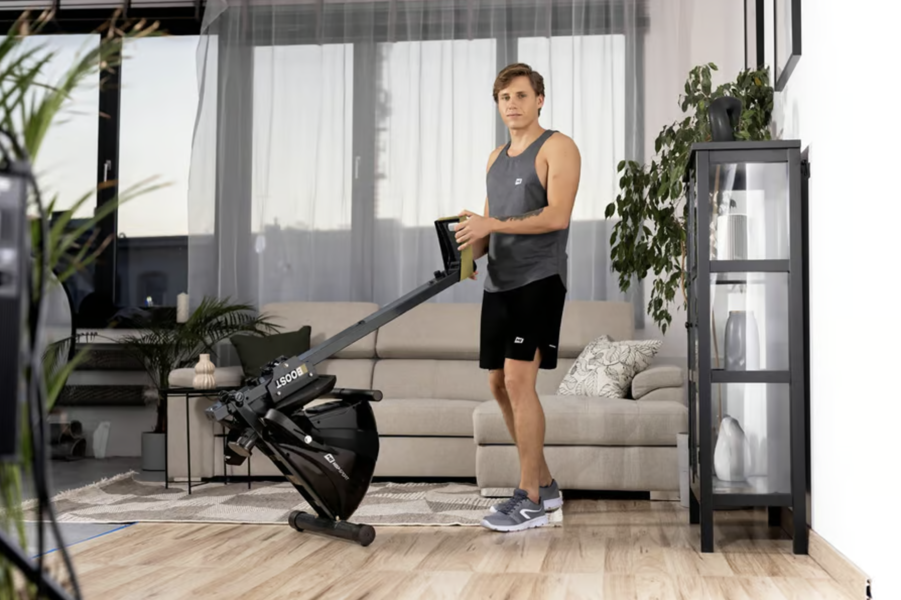 Гребний тренажер Hop-Sport HS-030R Boost (4733) - фото 9 Гребний тренажер Hop-Sport HS-030R Boost (4733) - фото 9