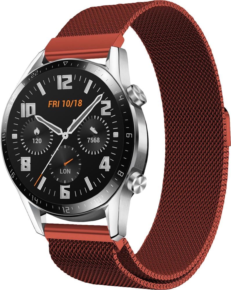 Ремешок Миланская петля Milano Huawei Watch GT/GT2 Red (19347)