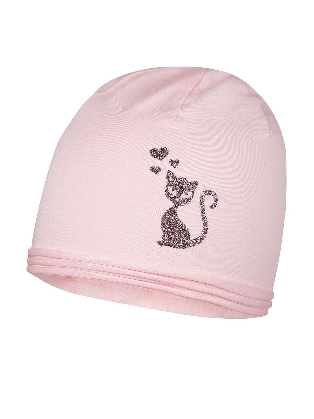 Шапка демісезонна Broel р. 45 Рожевий SANTORI