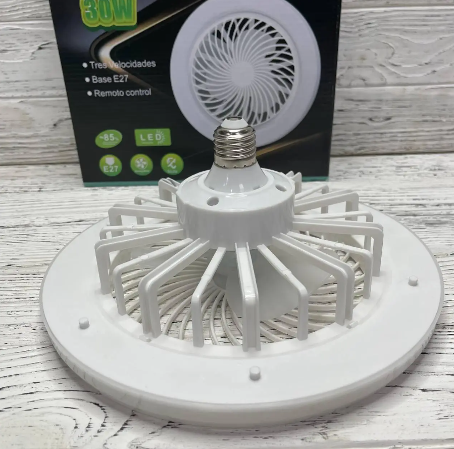 Люстра-вентилятор универсальная Multi-Function Fan Light LED в патрон (L22-KD1) - фото 7