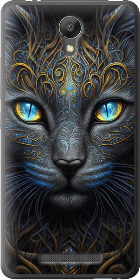 Чехол на Xiaomi Redmi Note 2 Кошка (5548t-96-42517) Чехол на Xiaomi Redmi Note 2 Кошка (5548t-96-42517)