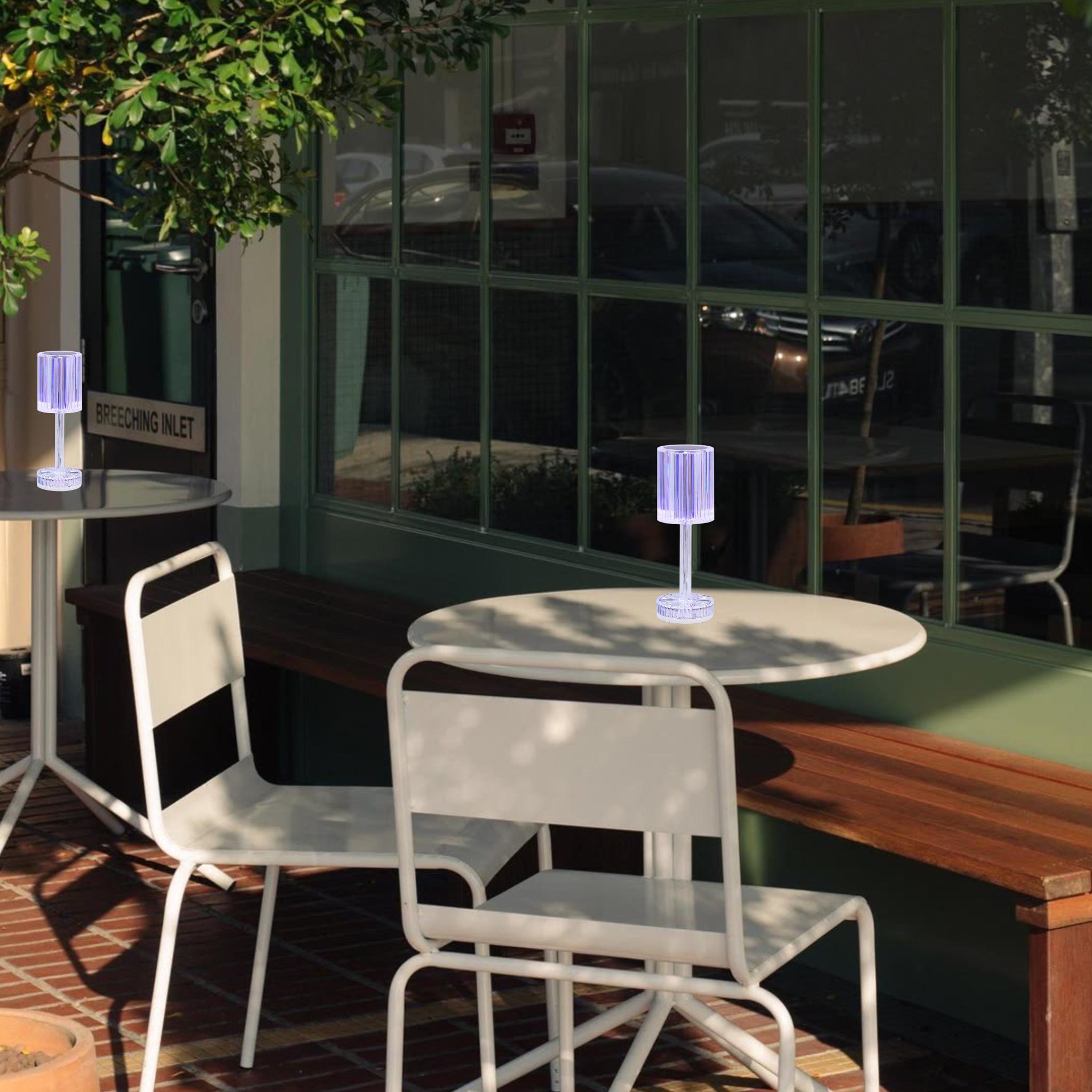 Настільна лампа с пультом та зміною кольорів для кафе/ресторанів/дітей (795-LTB12 RGB) - фото 2