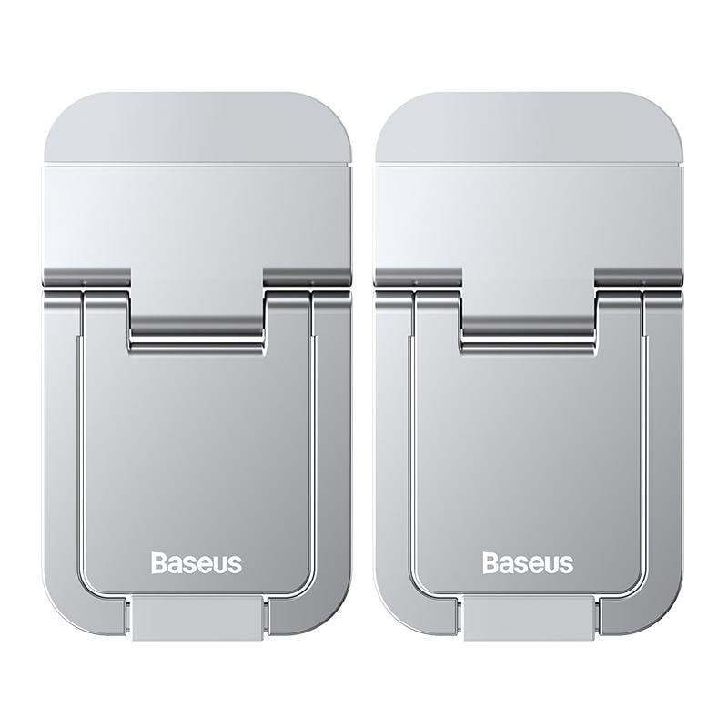 Підставка для ноутбука Baseus Slim Laptop Kickstand 2pcs Silver (LUZC000012)