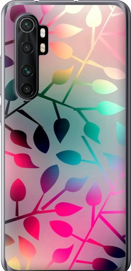 Чехол на Xiaomi Mi Note 10 Lite Листья (2235t-1937-42517) Чехол на Xiaomi Mi Note 10 Lite Листья (2235t-1937-42517)