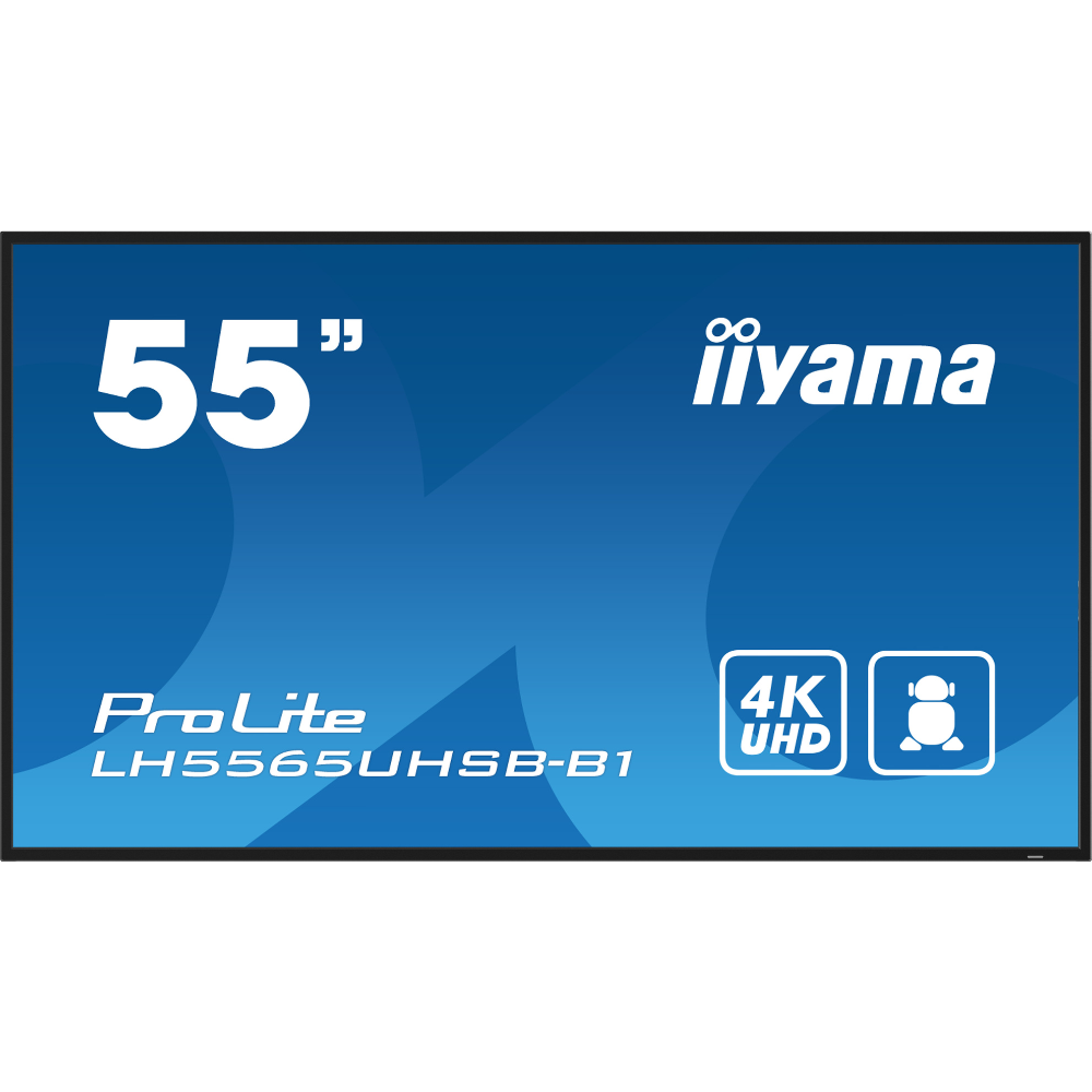 Дисплей информационный Iiyama ProLite LH5565UHSB-B1 Black (30359514)