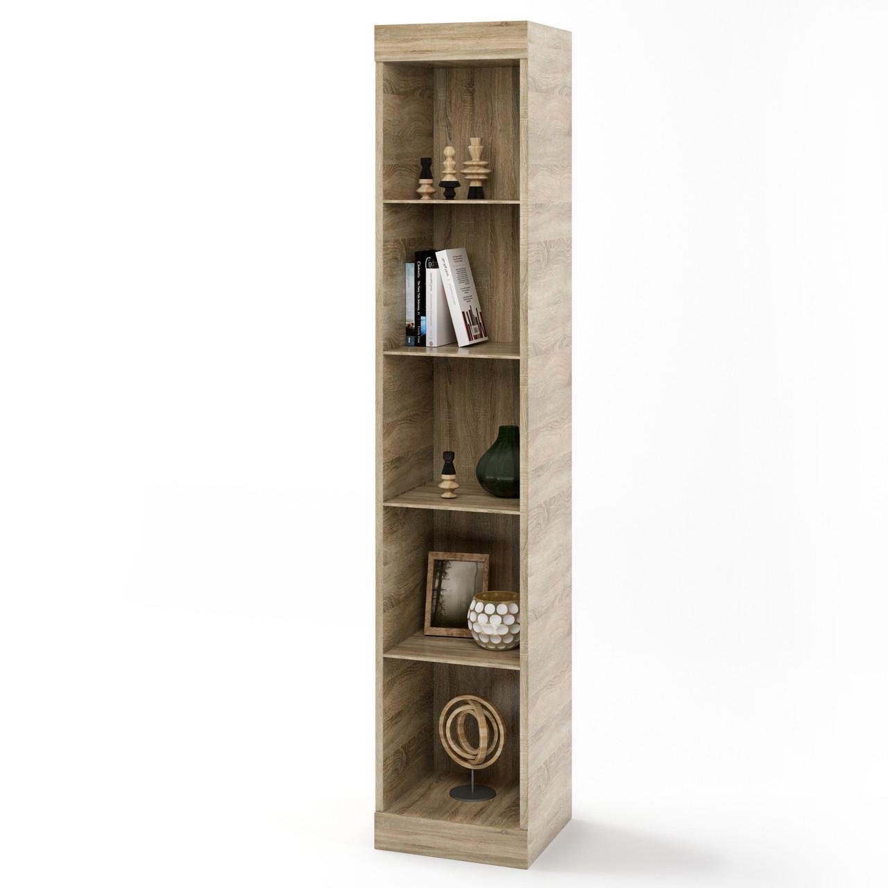 Шафа-пенал відкрита Соната Дуб сонома (26760484) - фото 2 Шафа-пенал відкрита Соната Дуб сонома (26760484) - фото 2