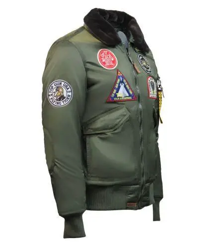 Бомбер Top Gun Eagle CW45 Jacket XL OIive (TGJ1938OXL) - фото 2