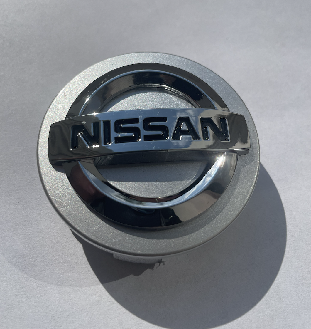 Заглушки дисков Nissan 60 мм Светло-серый (26551580)