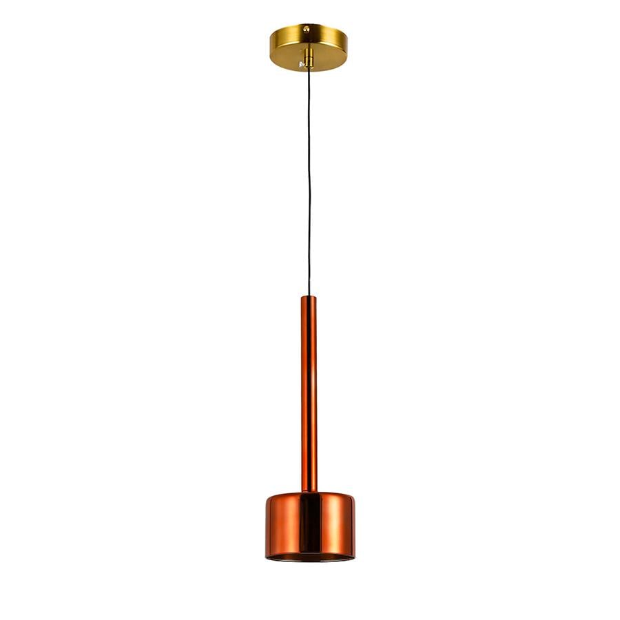 Светильник подвесной светодиодный Levistella 800P3307-1led RDBRZ 120х380 мм Бронзовый/красный Бронзовый (31261074)