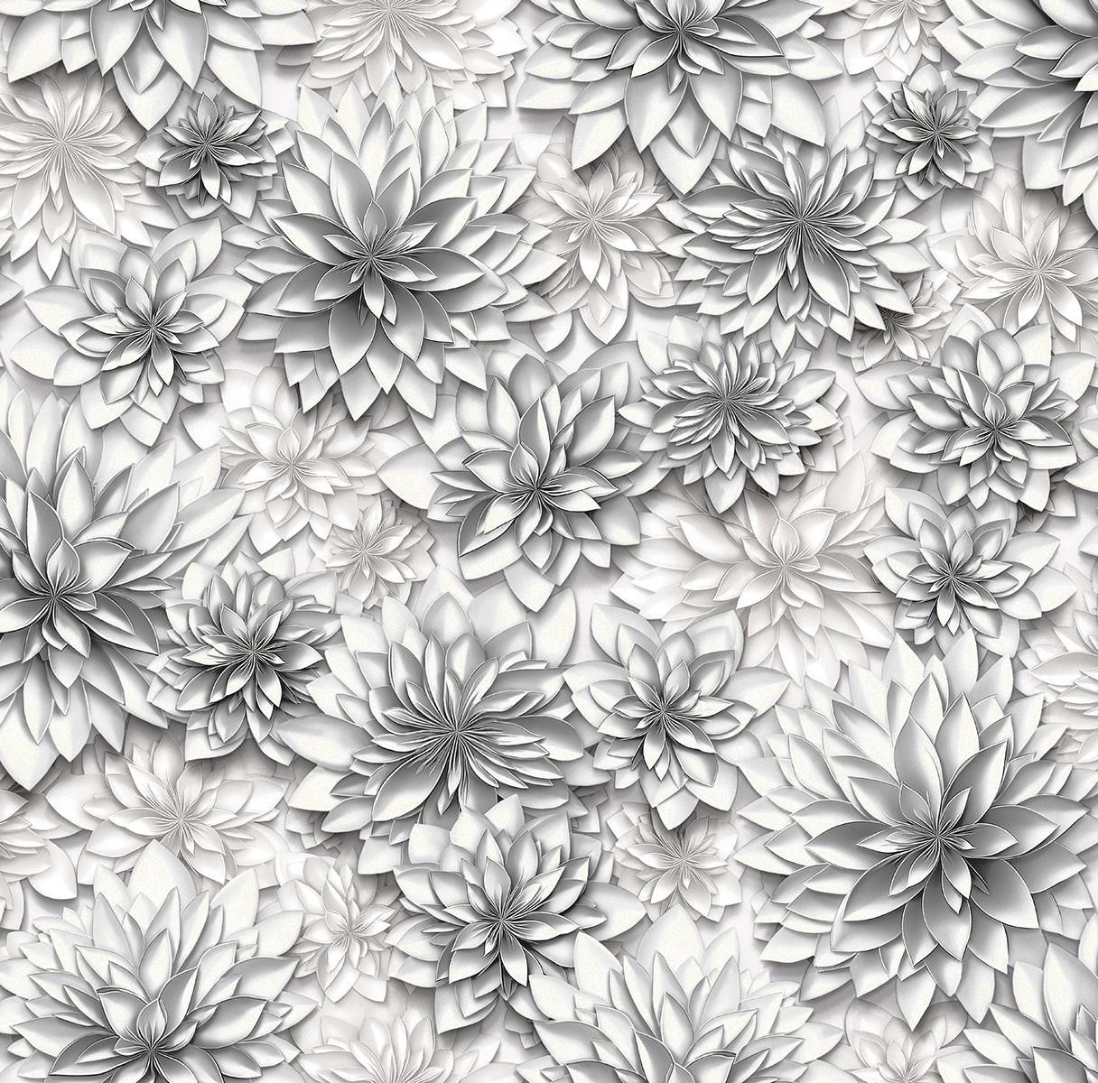 Обои бумажные Континент Орлис Серый (1591)