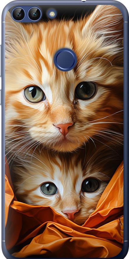 Чехол на Huawei P Smart Котики 2 (5664t-1346-42517)