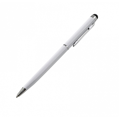 Стилус с автоматической ручкой Value S0585 для емкостных экранов/мобильных устройств White (562823) - фото 1