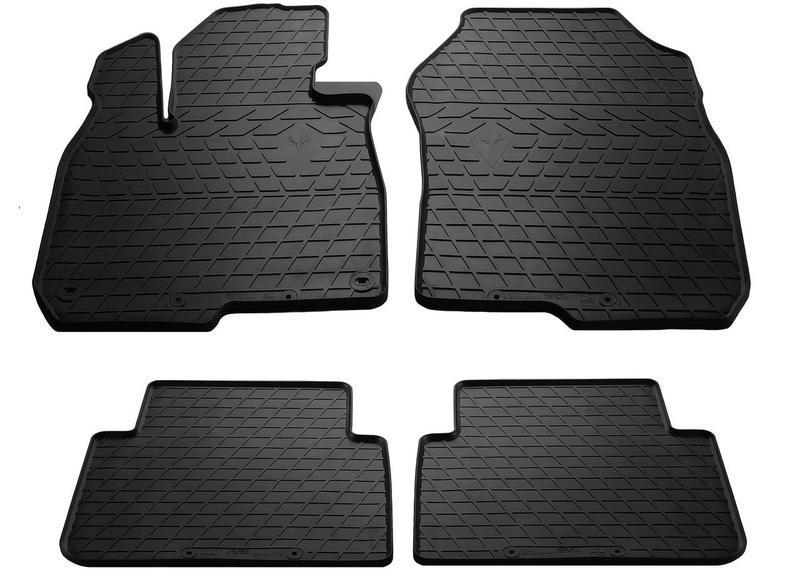 Коврики резиновые Stingray Honda CR-V 2017- 4 шт. Черный (1008124)