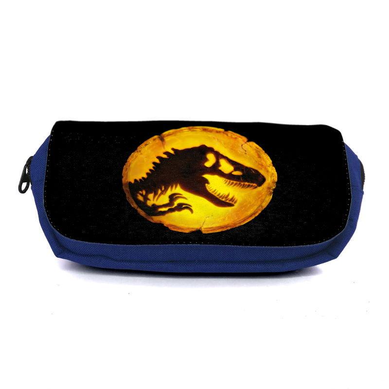 Пенал школьный Парк Юрского Периода 004 Jurasic Park JRP-004 Синий (1480995308)