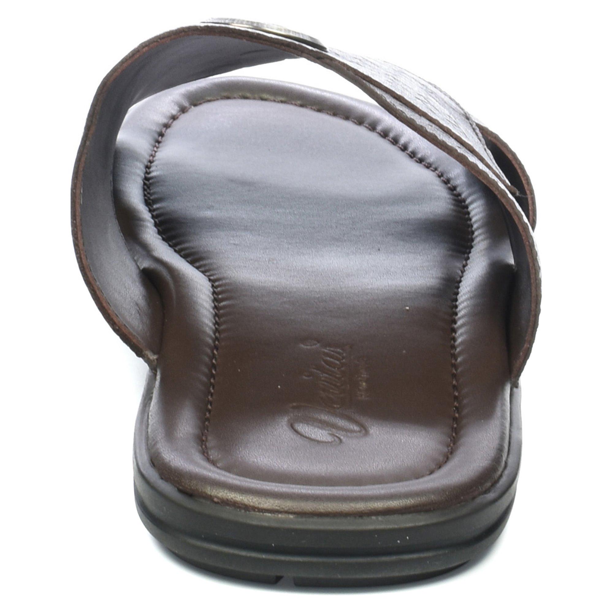 Шлепанцы мужские Veritas р. 43 Коричневый (6304-43) - фото 10 Шлепанцы мужские Veritas р. 43 Коричневый (6304-43) - фото 10