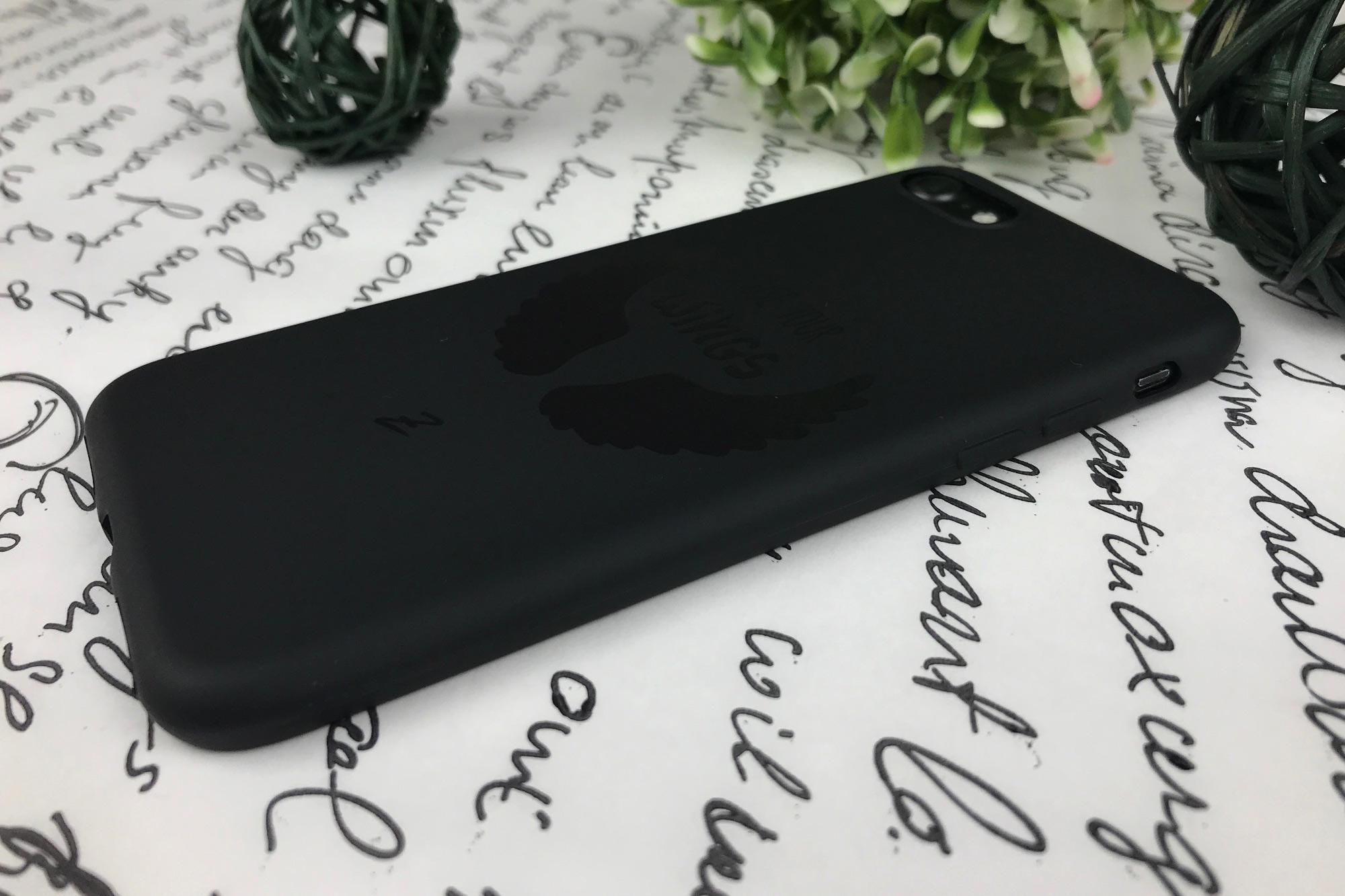 Силиконовый чехол Zorrov для Apple iPhone 11 - Wings (12180040179072055) - фото 4