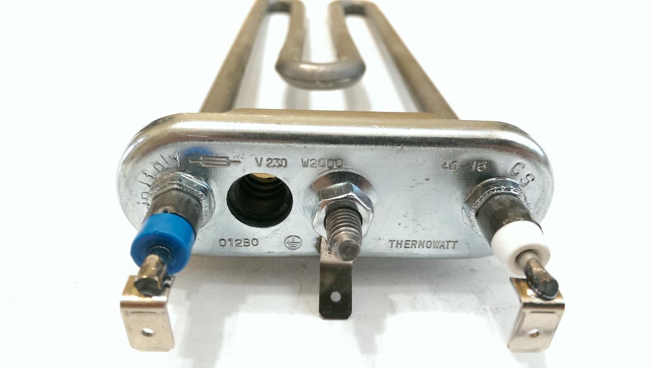 ТЭН для стиральной машины Thermowatt 2000W 200 мм с местом под датчик (0167) - фото 3 ТЭН для стиральной машины Thermowatt 2000W 200 мм с местом под датчик (0167) - фото 3