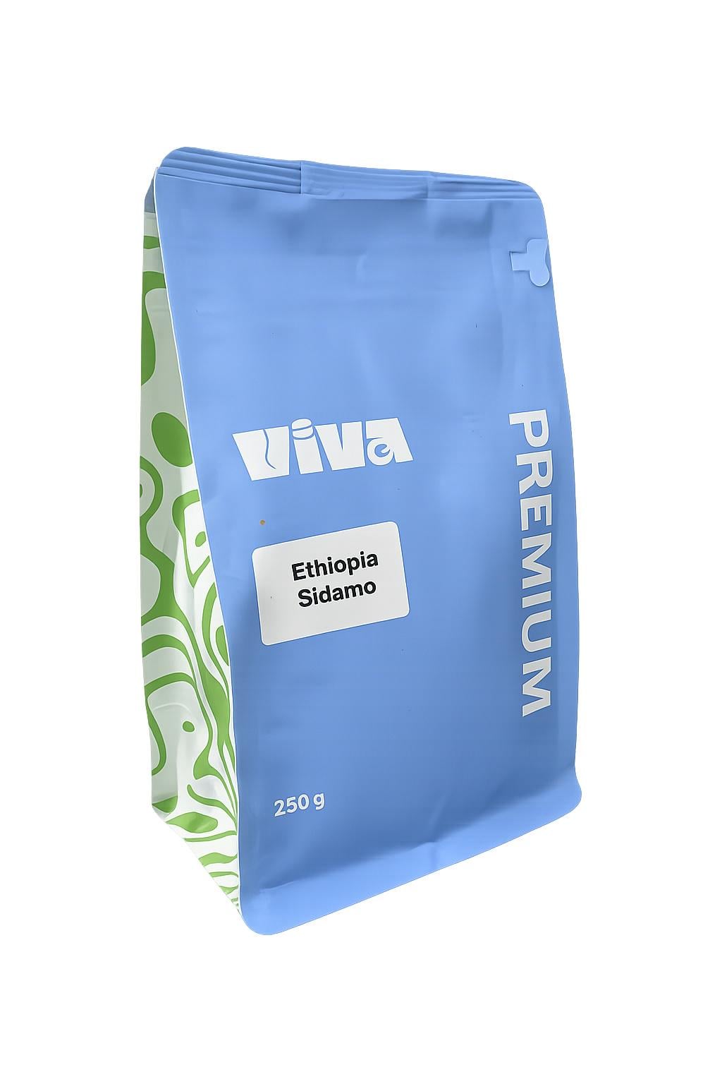 Кава зернова Viva Coffee Ethiopia Sidamo 250 г (33549887)