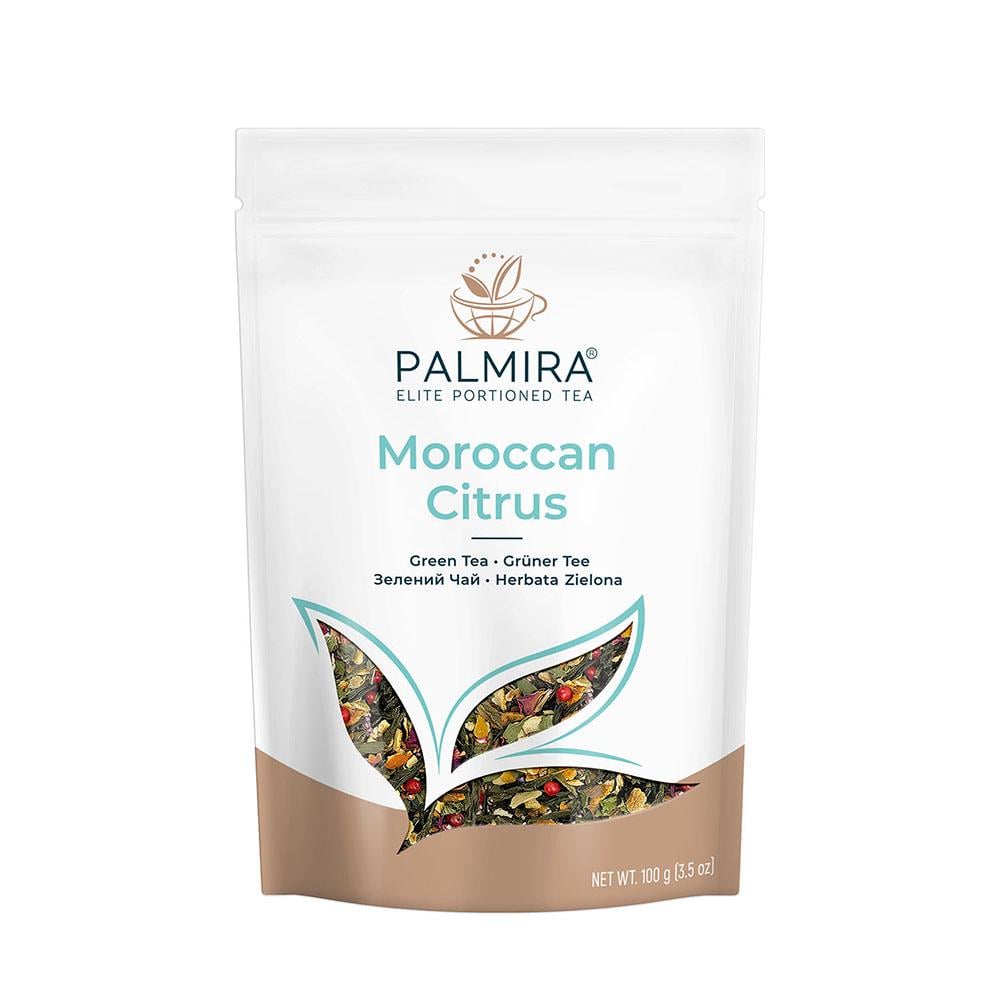 Чай зелений розсипний Palmira Марокканський Цитрус 100 г (33100667)