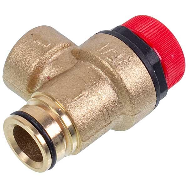 Запобіжний клапан 9951170 для газового котла Baxi/Westen латунь 1/2" 3 бар (00000050570)