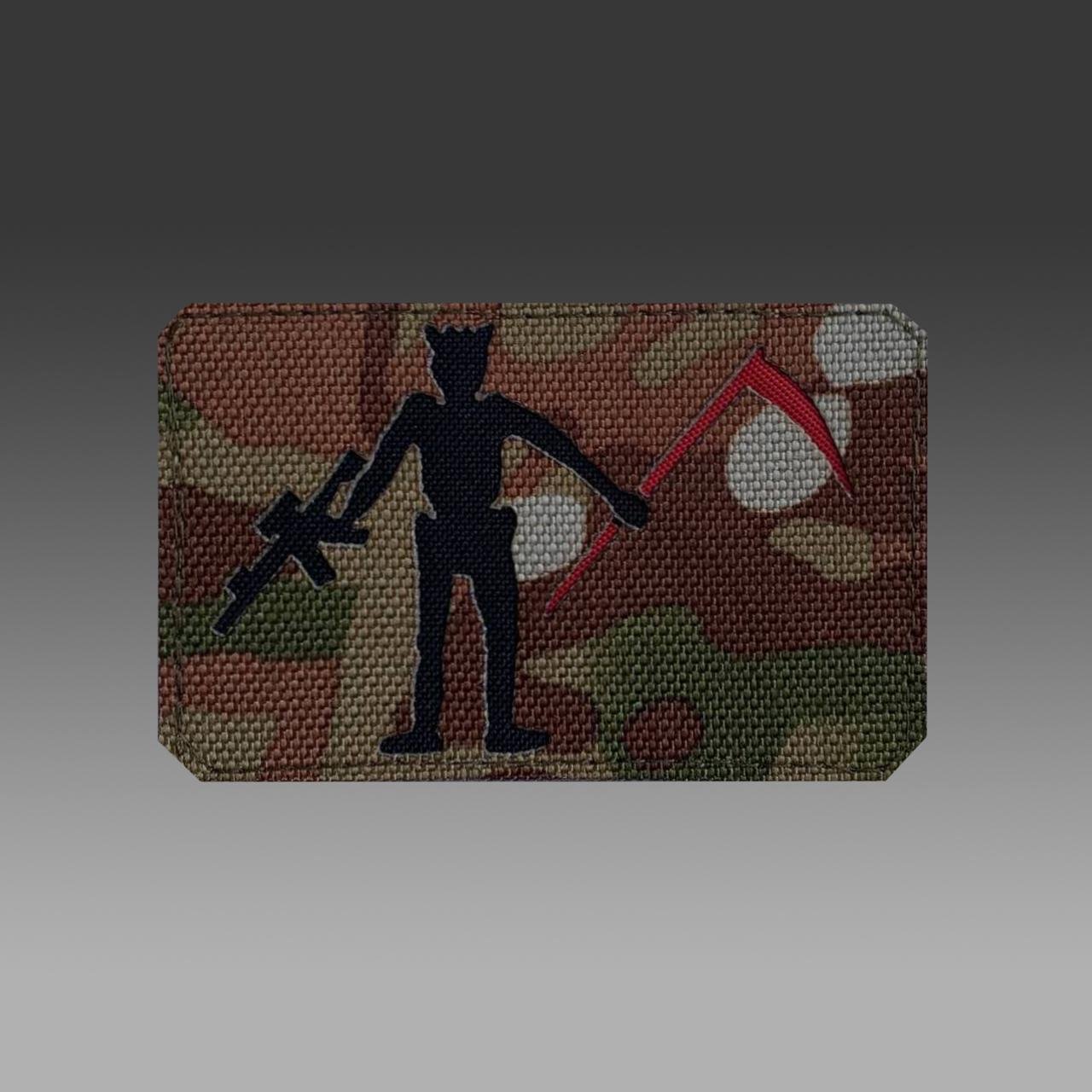 Шеврон на липучке Laser Cut ROP340 Черная Борода Штурмовик 50х80 мм Мультикам/Чорный (1179) - фото 2 Шеврон на липучке Laser Cut ROP340 Черная Борода Штурмовик 50х80 мм Мультикам/Чорный (1179) - фото 2