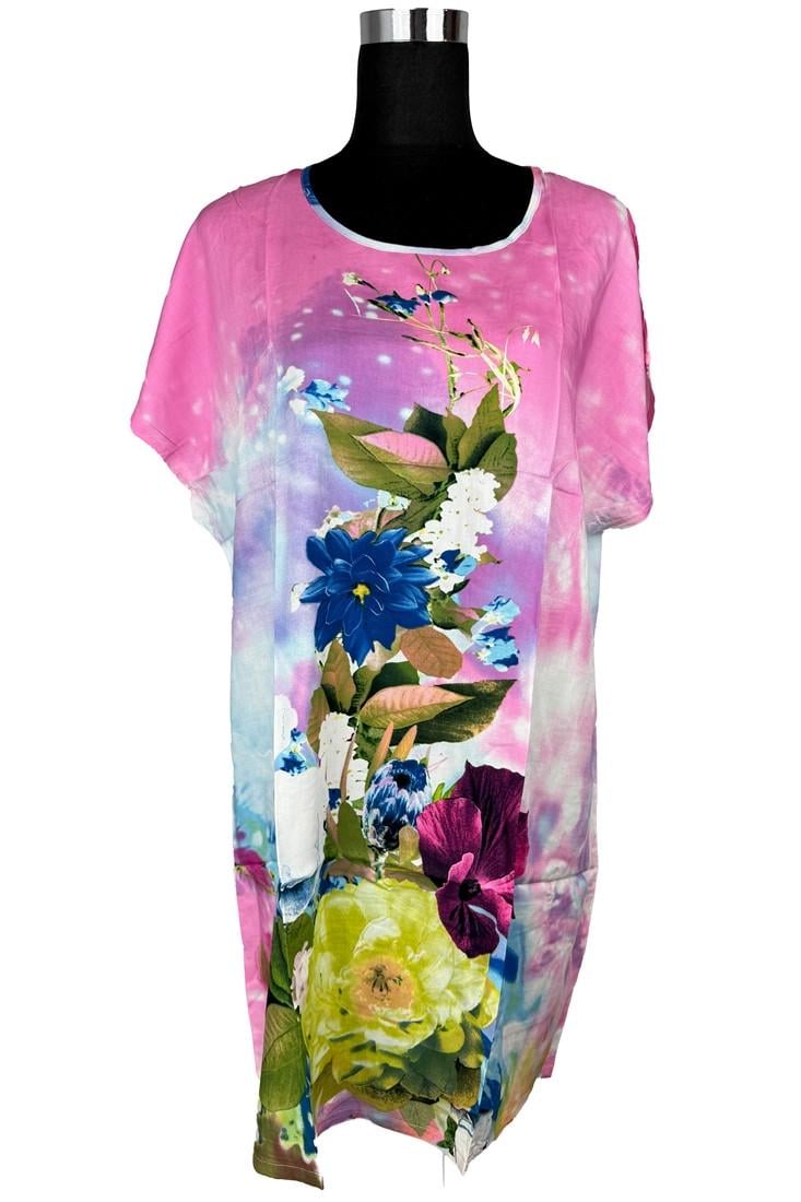 Туника женская OneSize р. 40-50 Разноцветный (2611742994)