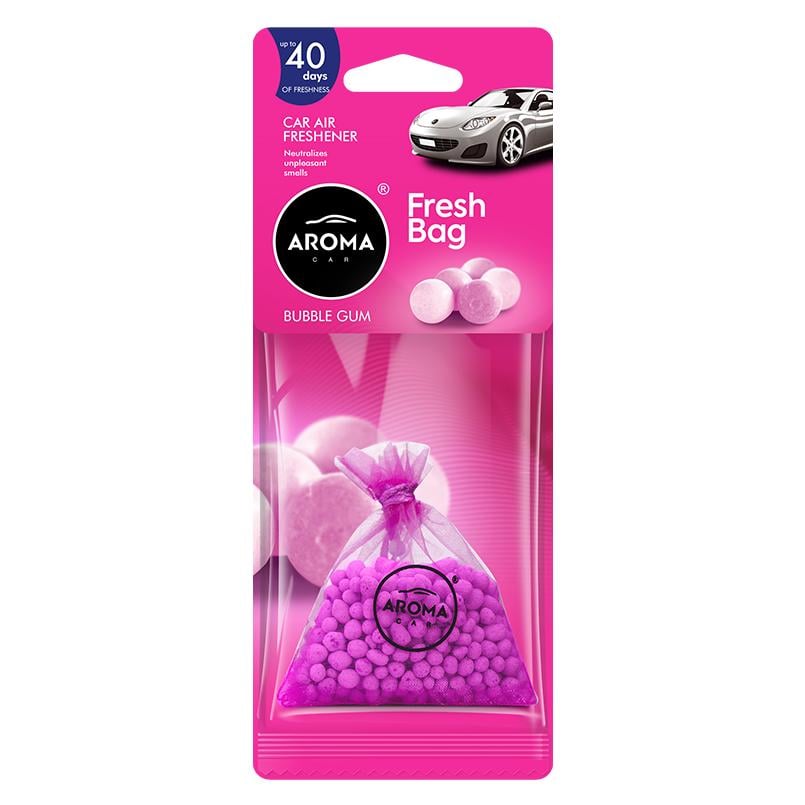 Ароматизатор Aroma Car Fresh Bag Сeramic BUBBLE GUM (10300)