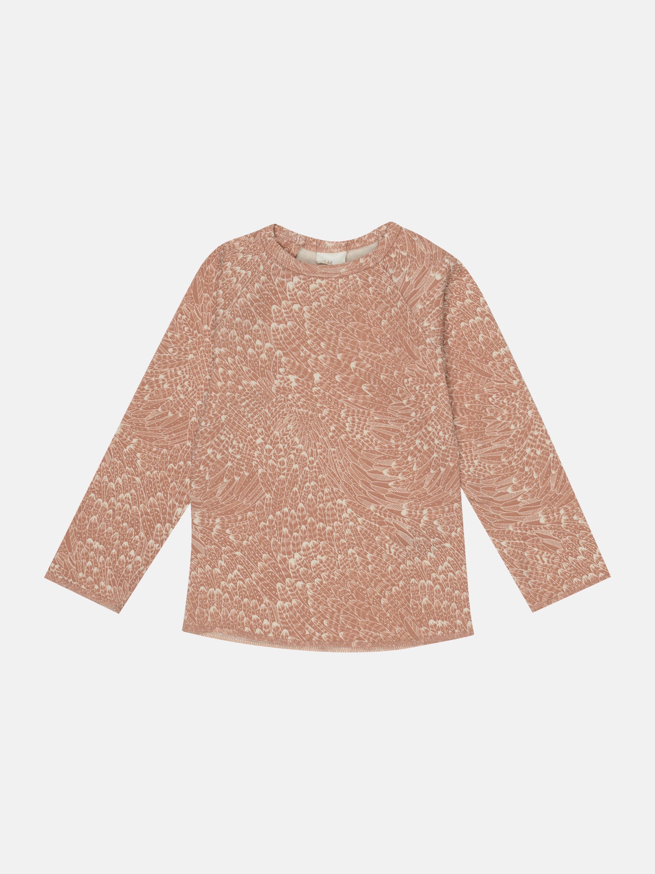 Лонгслив H&M 74 см Светло-Коричневый (19026460158)