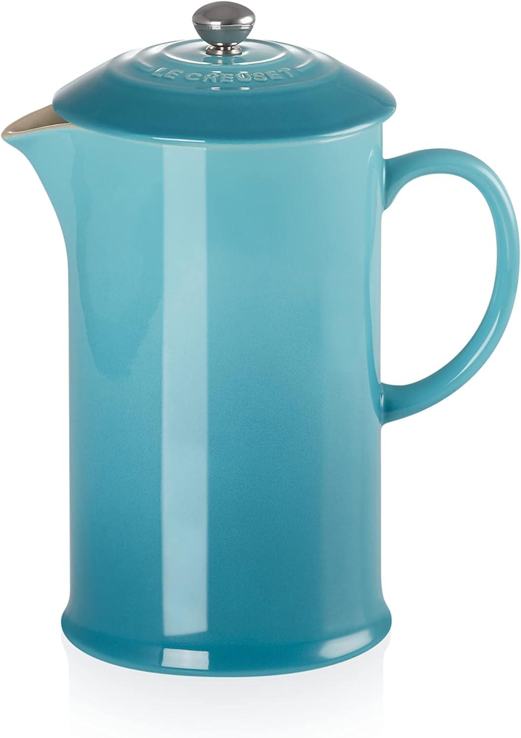 Френч-прес Le Creuset 1 л Teal (91028200490000) - фото 1 Френч-прес Le Creuset 1 л Teal (91028200490000) - фото 1