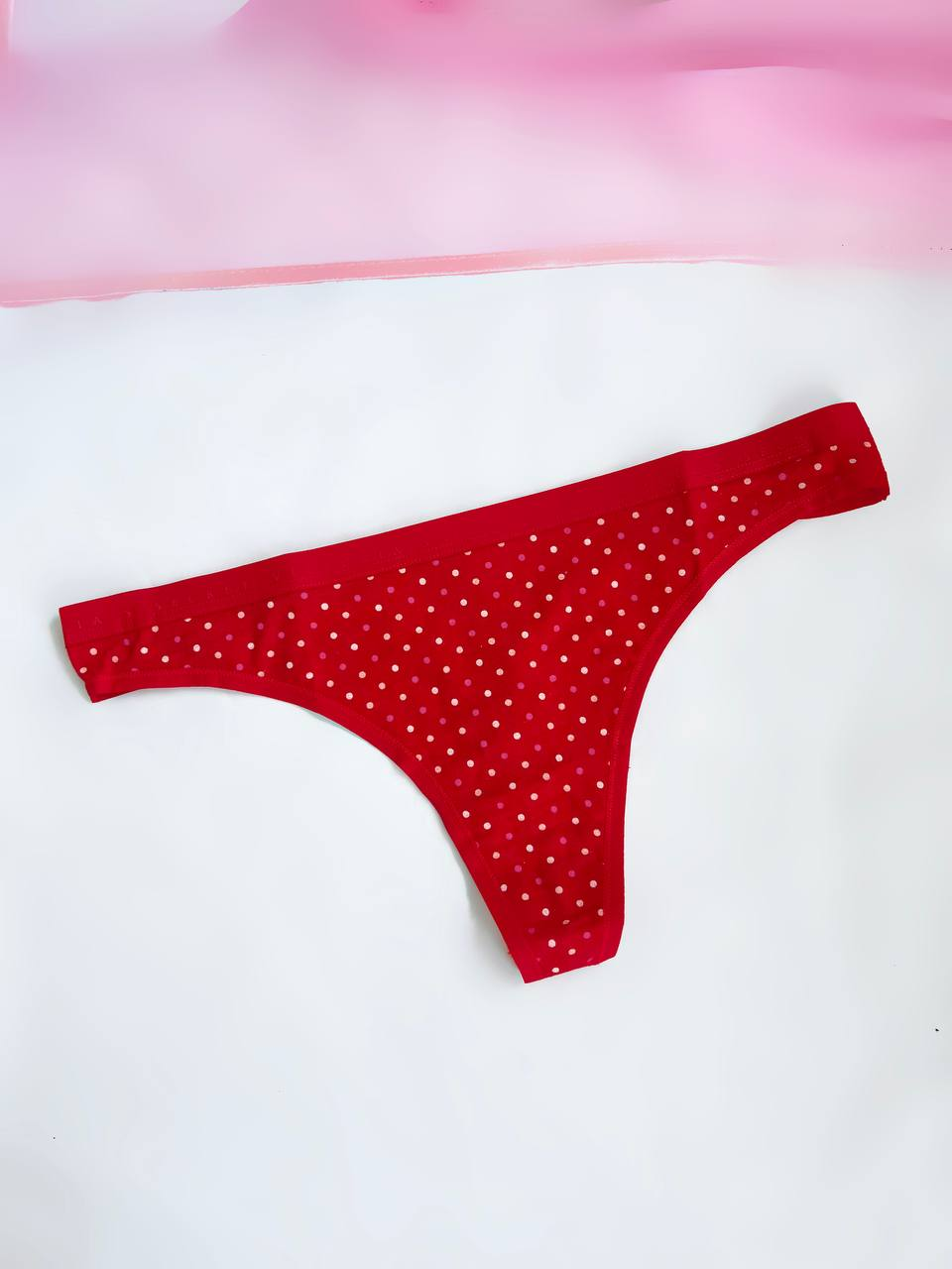 Труси Victoria's Secret Stretch Cotton Thong Panty L Червоний (27319019) Труси Victoria's Secret Stretch Cotton Thong Panty L Червоний (27319019)