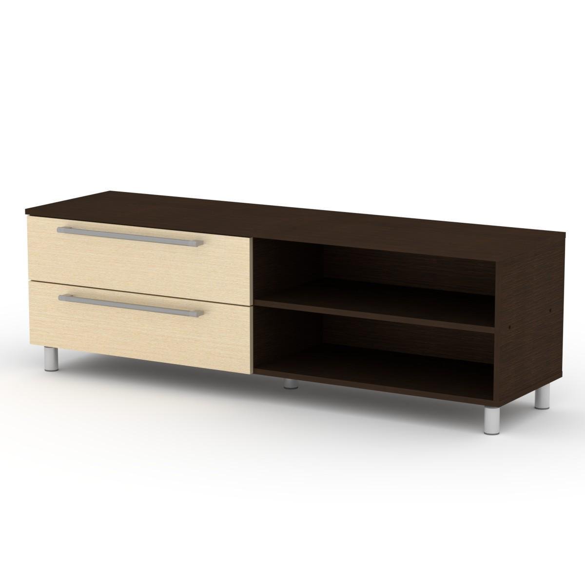 Тумба під телевізор ТВ-1 Компаніт МГ-4 Венге