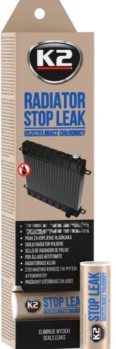 Герметик радіатора порошковий K2 RADIATOR Stop Leak 185 г