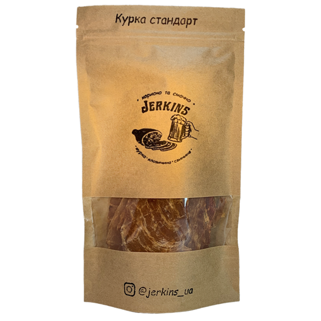 Джерки Jerkins Курица стандарт 100 г