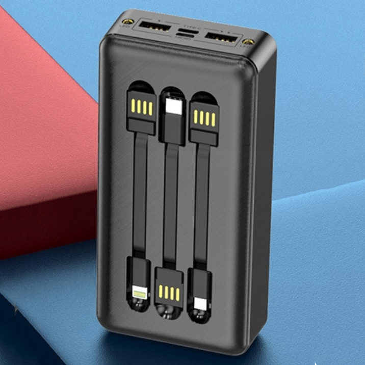 Павербанк YOYO Power Bank 12000mAh with Type-C | Lightning | Micro-USB (PB03) - фото 5 Павербанк YOYO Power Bank 12000mAh with Type-C | Lightning | Micro-USB (PB03) - фото 5